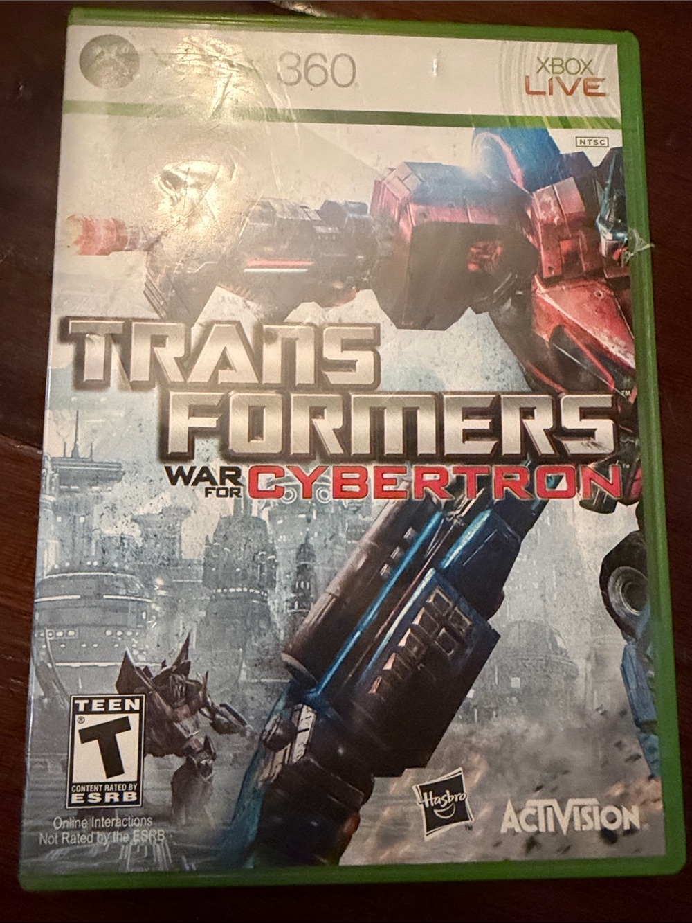 Transformers: War for Cybertron - Xbox 360 (Green) by Activision